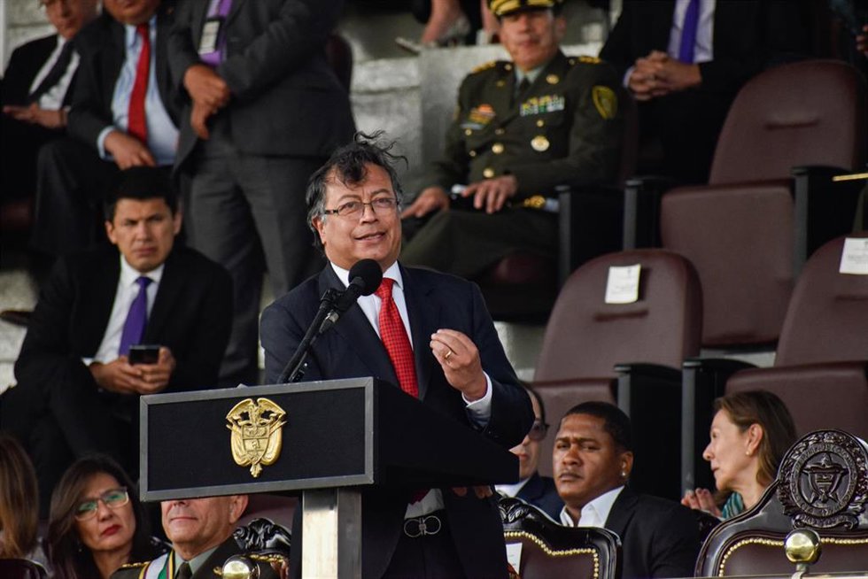El presidente de Colombia, Gustavo Petro.