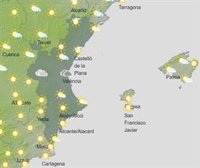 Los avisos amarillos por lluvias y tormentas se extienden esta tarde a la provincia de Valencia