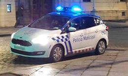 Vehículo de la Policía Municipal de Valladolid.