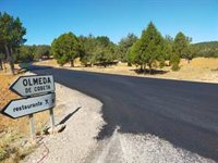 Las demandadas obras de la CM-2120 hasta el pequeño municipio de Olmeda de Cobeta (Guadalajara) concluirán "en breve"