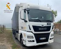 Detenido en Beranga un camionero que sobrepasaba en ocho veces la tasa de alcohol permitida