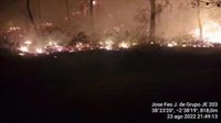 Abierta a la circulación la A-6303, afectada por el incendio forestal de Benatae (Jaén)