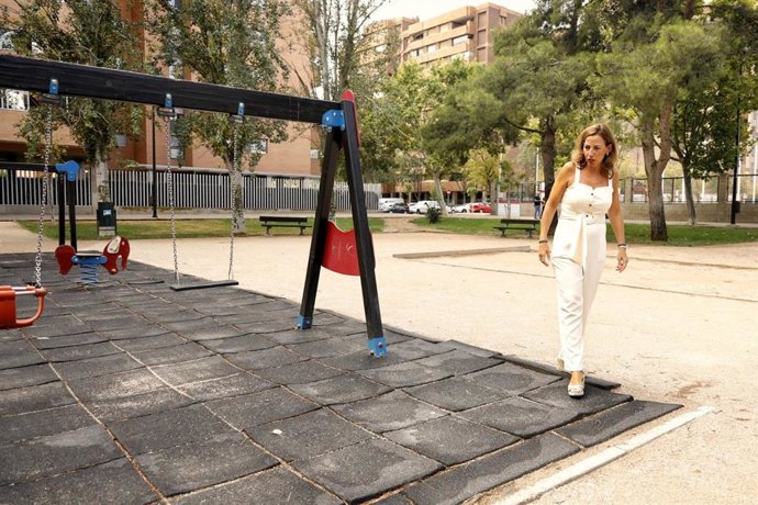 La consejera municipal de Servicios Públicos y Movilidad del Ayuntamiento de Zaragoza, Natalia Chueca