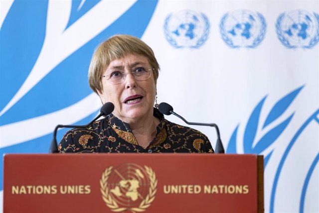 Archivo - La Alta Comisionada de la ONU para los Derechos Humanos, Michelle Bachelet.