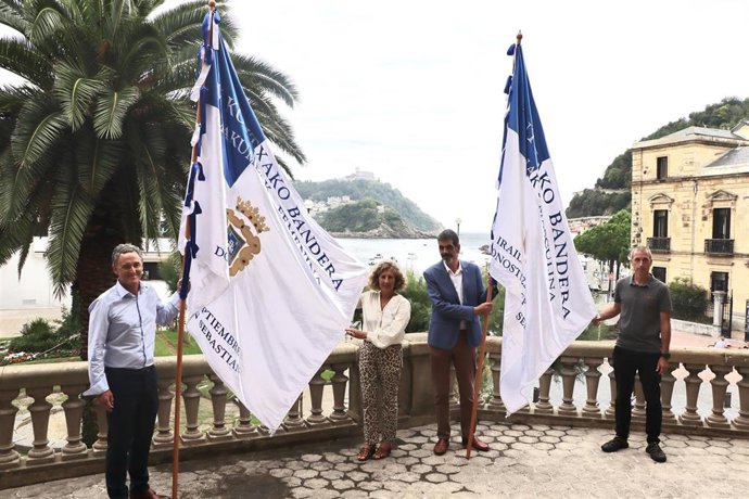 Presentación de la Bandera de la Concha 2022