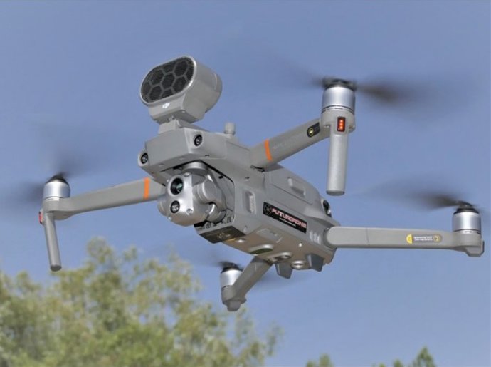 Imagen del dron que se utilizará en el Port de Tarragona