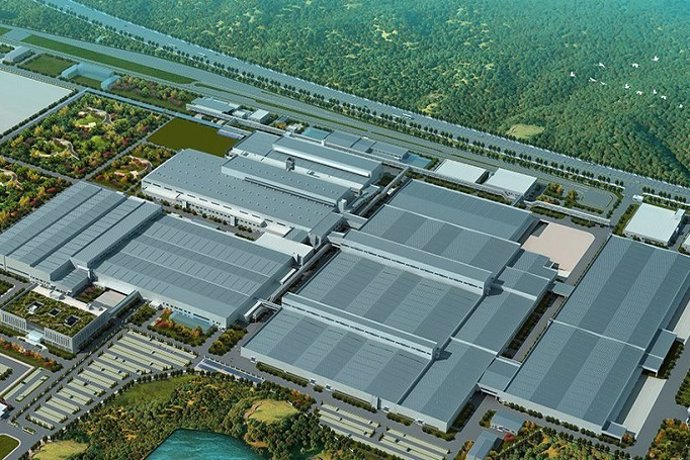 Archivo - Tercera planta de producción de Honda en Wuhan (China)
