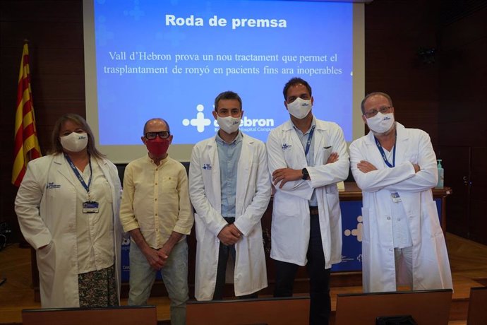 El Hospital Vall d'Hebron prueba un fármaco que permite el trasplante de riñón en pacientes hasta ahora inoperables