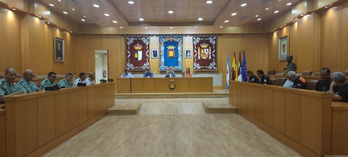 Reunión de la Junta Local de Seguridad de Talavera.