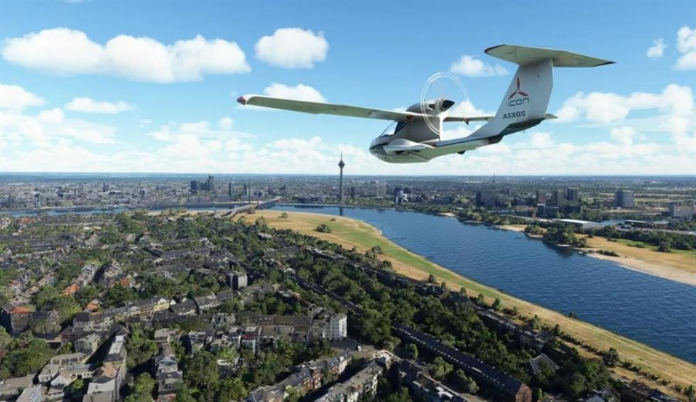 Captura de Microsoft Flight Simulator