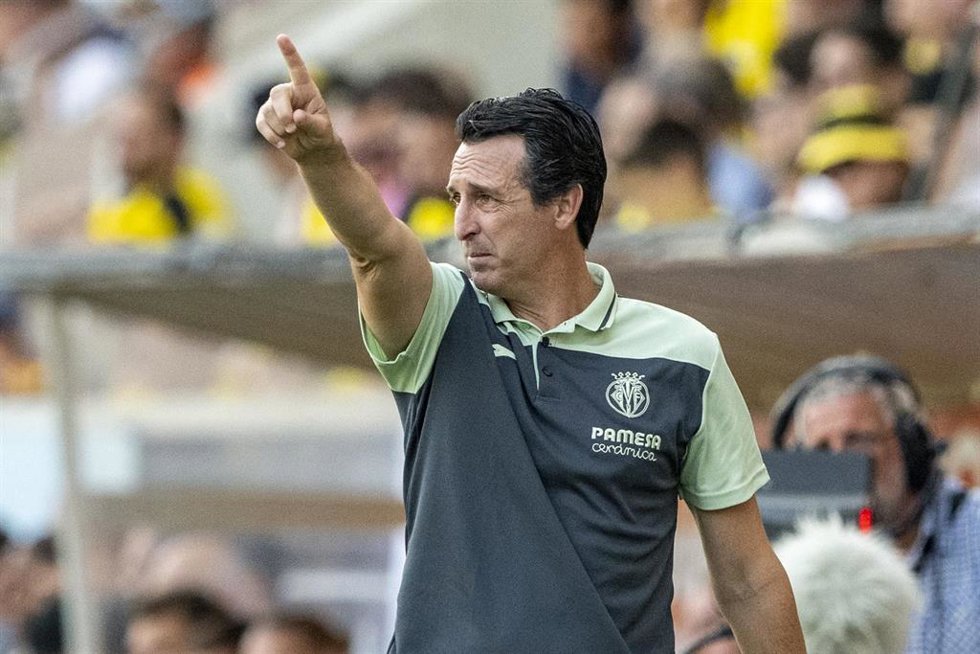 Archivo - Unai Emery, entrenador del Villarreal CF