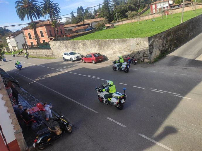 Archivo - Paso de la Vuelta Ciclista a España 2020 por Villaviciosa.