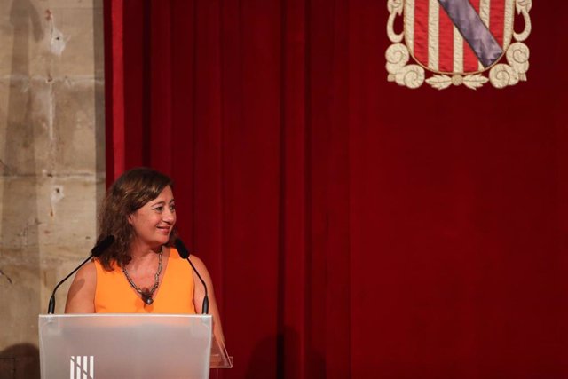 La presidenta del Govern Balear, Francina Armengol. 