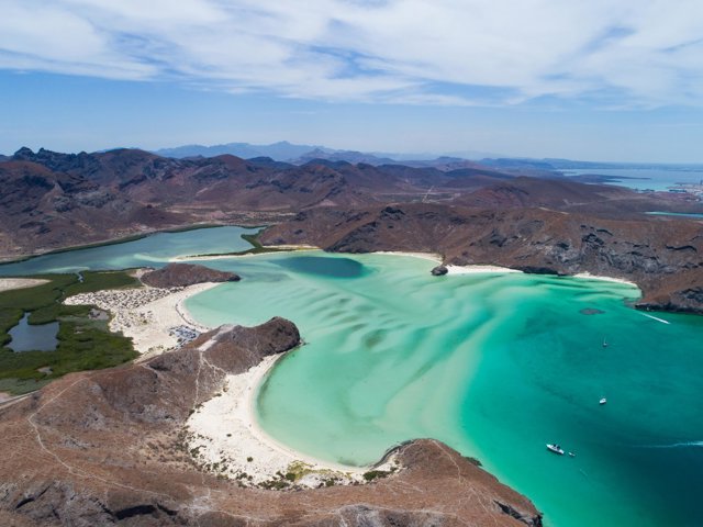 Playa Balandra en Los Cabos (México)