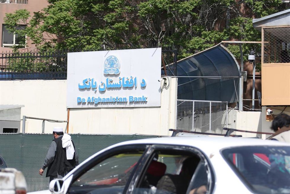 Sede del Banco Central de Afganistán en Kabul