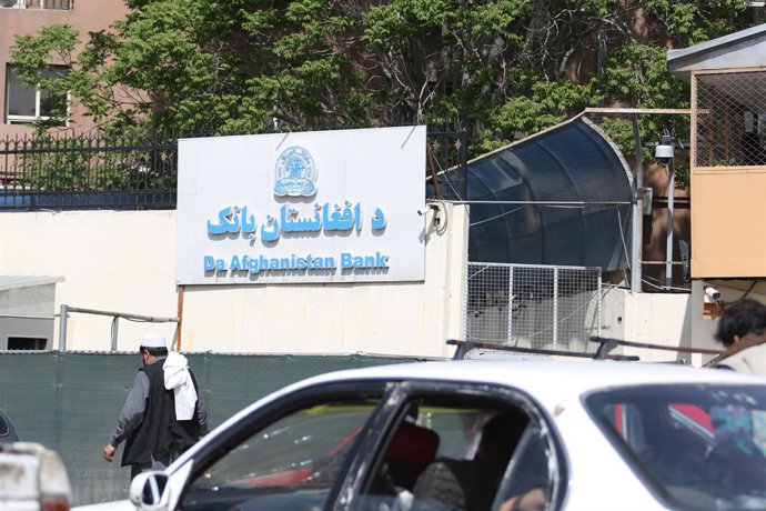 Sede del Banco Central de Afganistán en Kabul