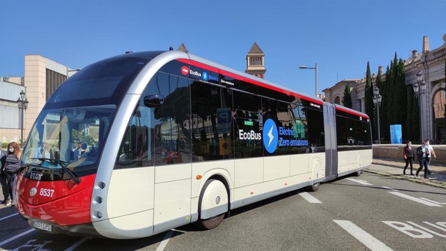 Archivo - Bus ecològic de TMB