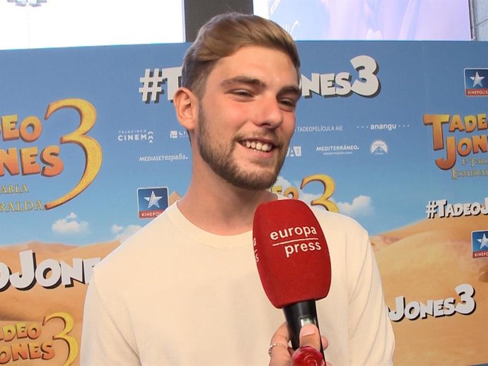 Ignacio de Borbón, en el estreno de 'Tadeo Jones 3'