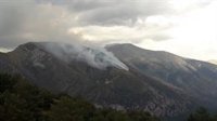 Permanece activo el incendio forestal de Laspuña (Huesca), que ha arrasado unas 70 hectáreas de erizón y matorral
