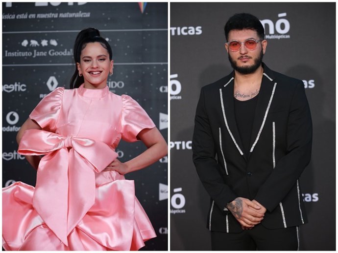 Rosalía y Omar Montes, en una imagen de archivo