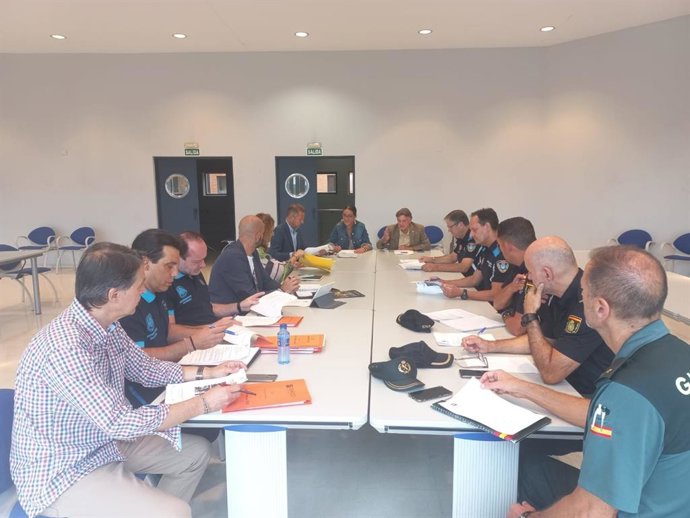 Reunión del departamento de Seguridad