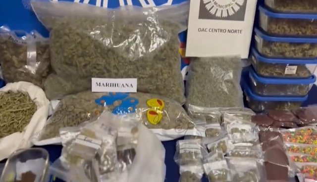 Detenido el responsable de una asociación cannábica en Malasaña, donde incautan más de 3,5 kilos de marihuana