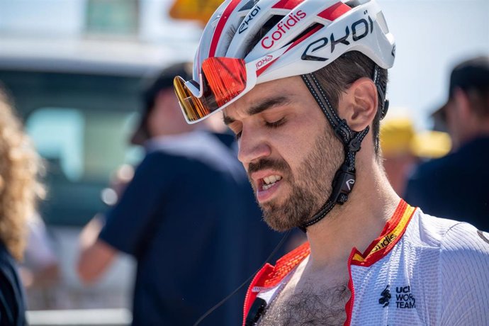 Archivo - HERRADA Jesus from the Cofidis Team during the Men's Mont Ventoux Challenge 2022, UCI Europe Tour event, Vaison-la-Romaine - Mont Ventoux (154 Km) on June 14, 2022 in Vaison-la-Romaine, France - Photo Florian Frison / DPPI