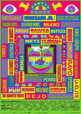 Cartel del Canela Party en Torremolinos