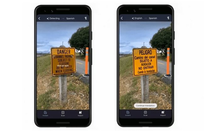 Captura de Google Translator