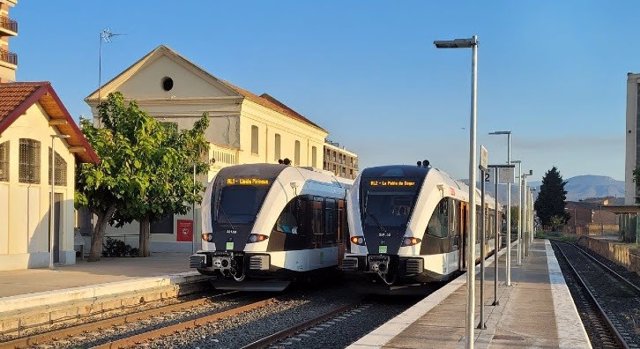 El nuevo tercer tren de la línea Lleida-La Pobla de Segur