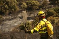Extinguido incendio forestal de Casbas y se mantiene activo el de Laspuña, ambos en Huesca