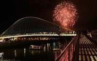 Pirotecnia Valenciana gana el premio del jurado en el concurso internacional de fuegos artificiales de Bilbao
