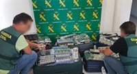 Denuncian por contrabando a tres personas que querían entrar en Mallorca con más de 5.000 cajetillas de tabaco