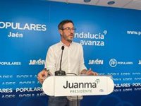 El PP pide a la Diputación que "presuma menos" de la ITI y exija a Sánchez "los 200 millones que le debe a Jaén"
