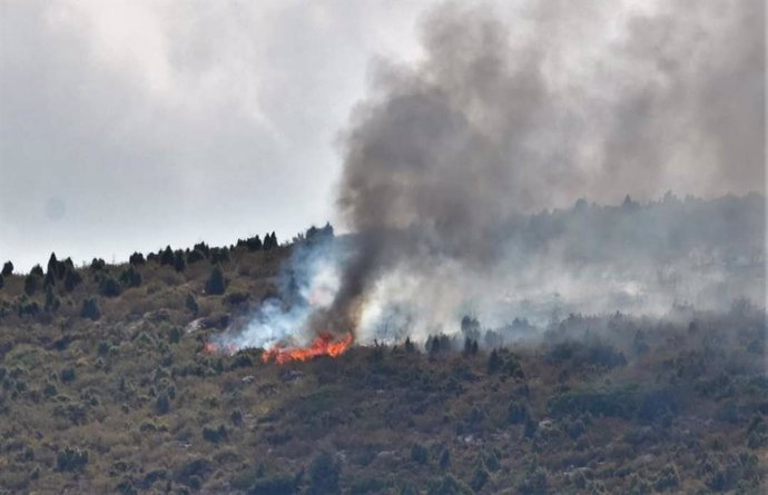 Incendio en Les Useres (Castellón)