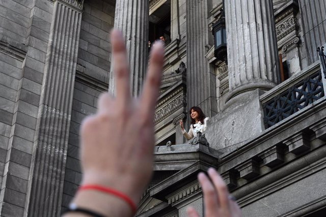 La vicepresidenta de Argentina, Cristina Fernández de Kirchner 