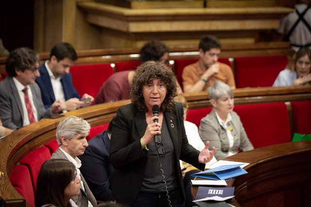 Archivo - La consellera de Acción Climática, Alimentación y Agenda Rural de la Generalitat, Teresa Jordà