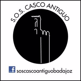 Logotipo del colectivo vecinal SOS Casco Antiguo Badajoz.