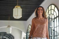 Macarena Olona empieza su Camino de Santiago tras retirarse de la política