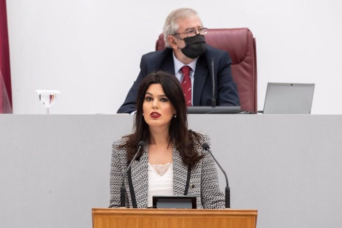 La portavoz del Partido Popular de La Región de Murcia, Miriam Guardiola