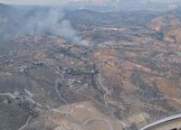 Extinguidos durante la madrugada los incendios de Les Useres y Aigües declarados este sábado