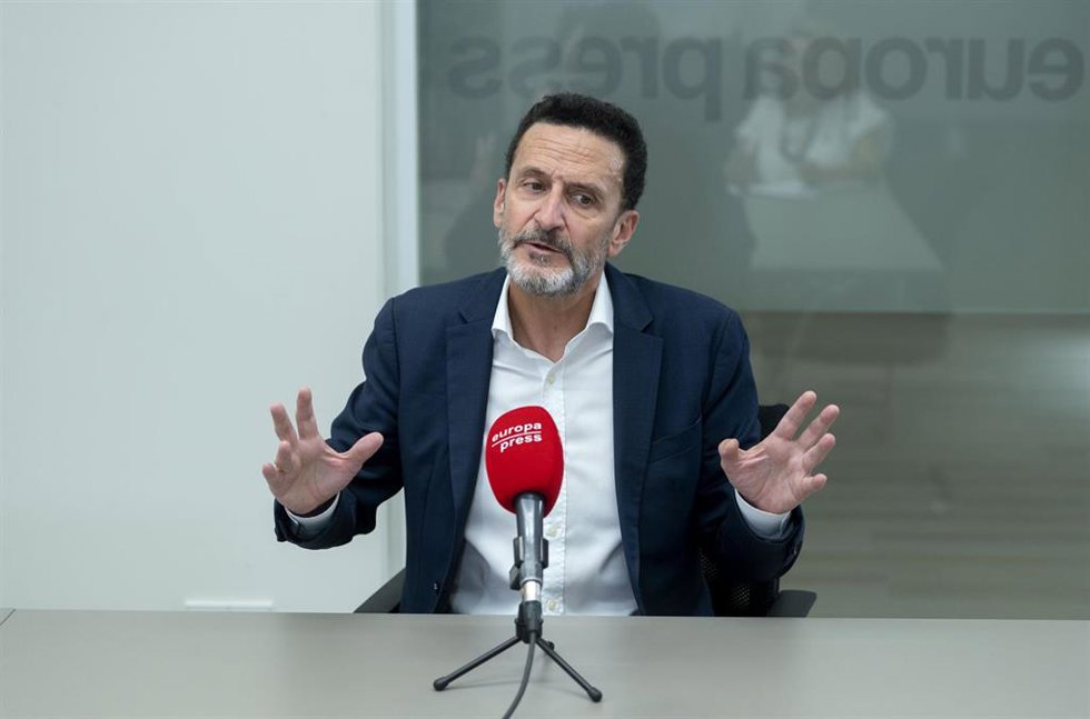 El vicesecretario general de Ciudadanos, Edmundo Bal, durante una entrevista con Europa Press, en la sede de la agencia