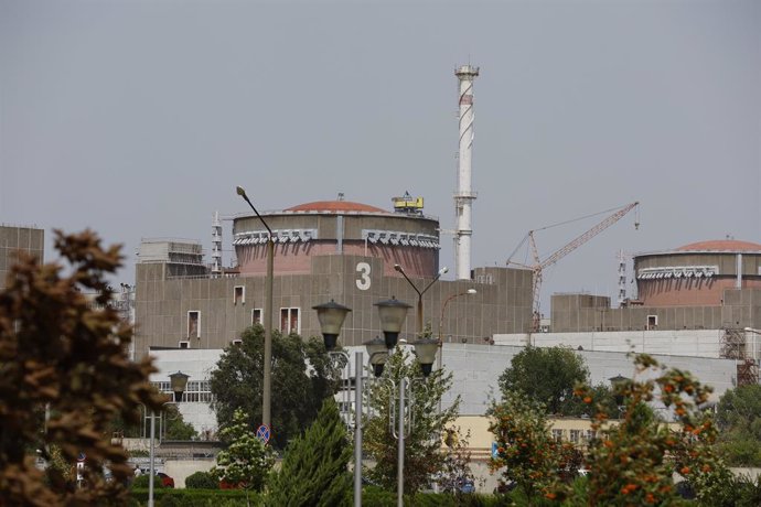 Central nuclear de Zaporíjia, a Ucrana