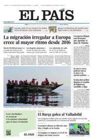 Las portadas de los periódicos del lunes 29 de agosto