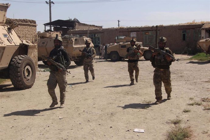 Archivo - Imagen de archivo de un despliegue de las fuerzas especiales afganas en Kunduz