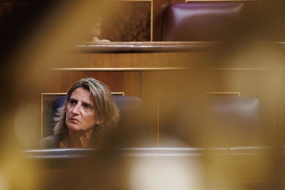 La vicepresidenta y ministra para la Transición Ecológica y el Reto Demográfico, Teresa Ribera