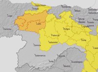 Avisos por tormentas en Burgos, León, Palencia, Soria, Valladolid y Zamora
