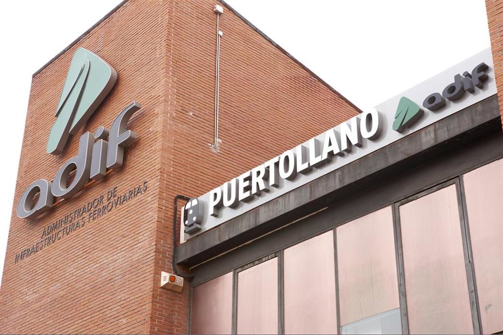 Estación de Adif en Puertollano.