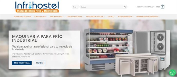 Su tienda online para la compra de maquinaria de frío industrial.