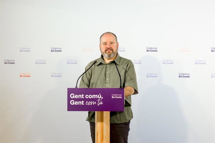 El portaveu dels comuns i diputat al Congrés Joan Mena